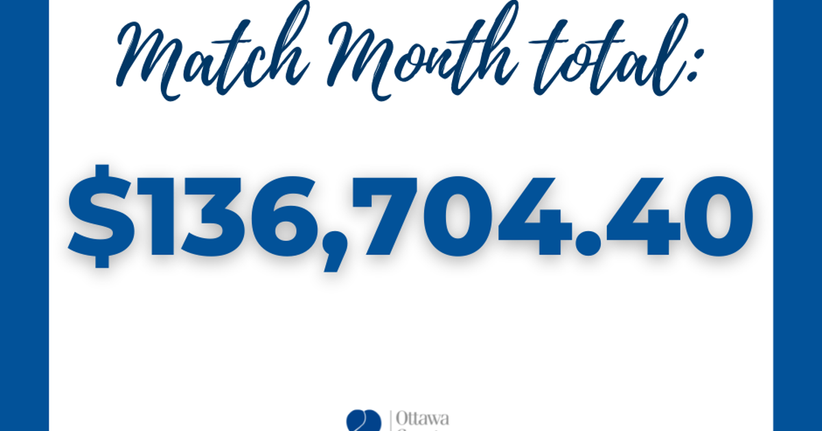 OCCF Match Month Total